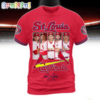 St.Louis Cardinals Starting Lineup Est 1900 3D Shirt