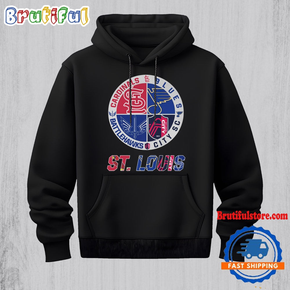 St.Louis Sport Logo Team Design Hoodie
