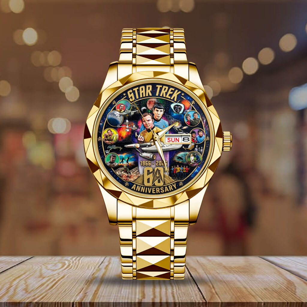 Star Trek 60th Anniversary 2026 Alloy Luxury Quartz Watch - TMTHU4608