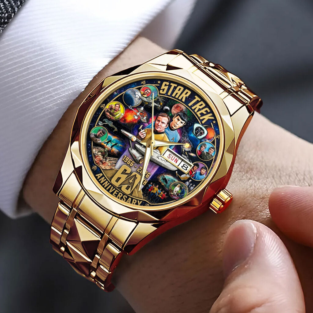Star Trek 60th Anniversary 2026 Alloy Luxury Quartz Watch - TMTHU4608