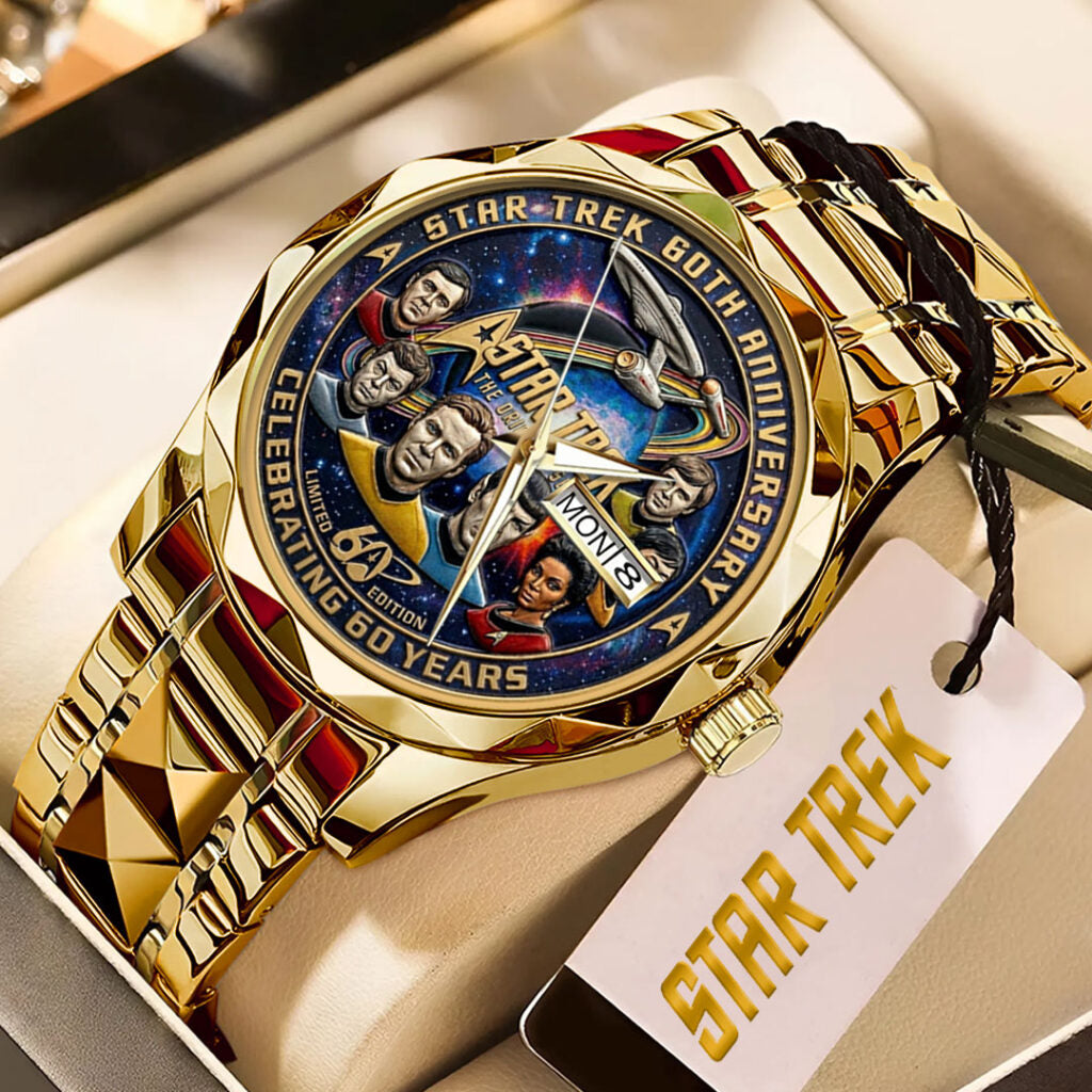 Star Trek 60th Anniversary 2026 Alloy Luxury Quartz Watch - TMTHU4615