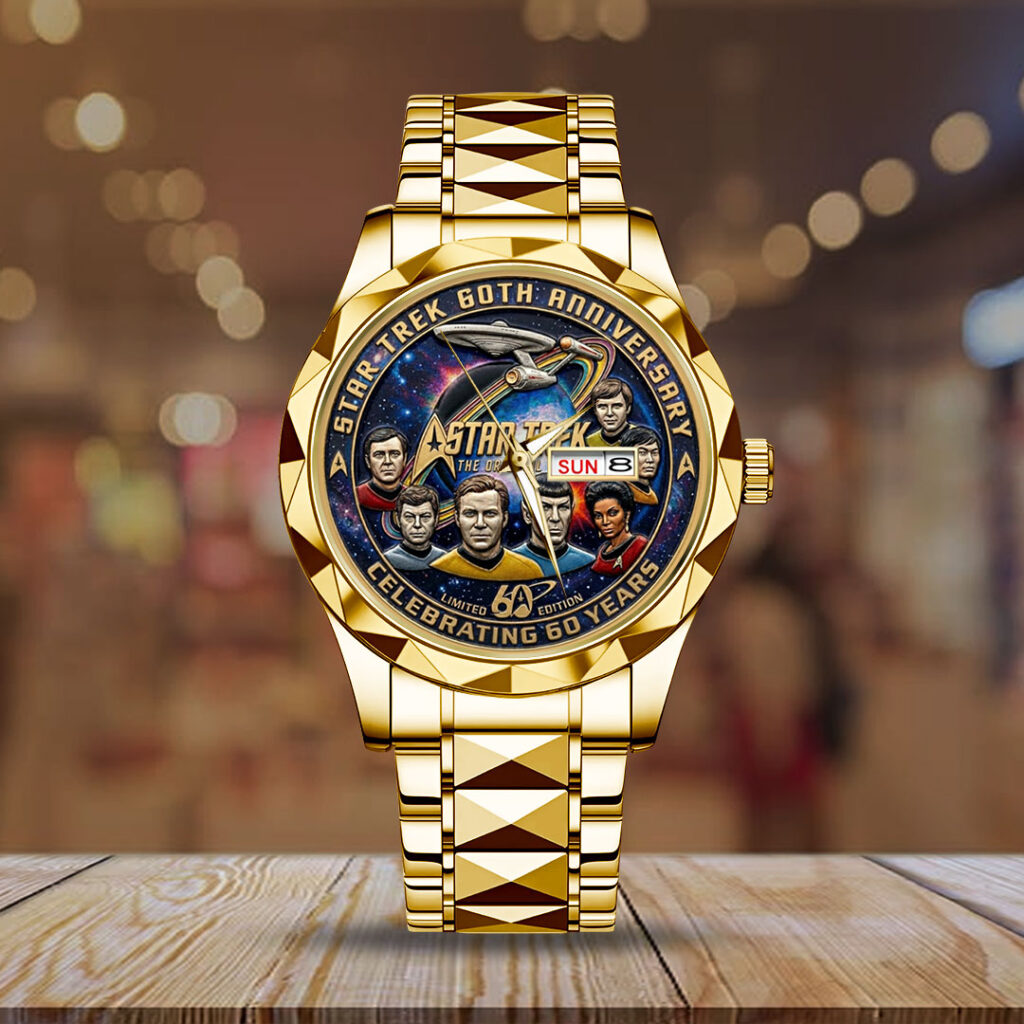 Star Trek 60th Anniversary 2026 Alloy Luxury Quartz Watch - TMTHU4615