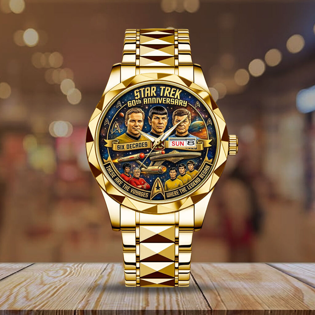 Star Trek 60th Anniversary 2026  Alloy Luxury Quartz Watch - TMTHU4662