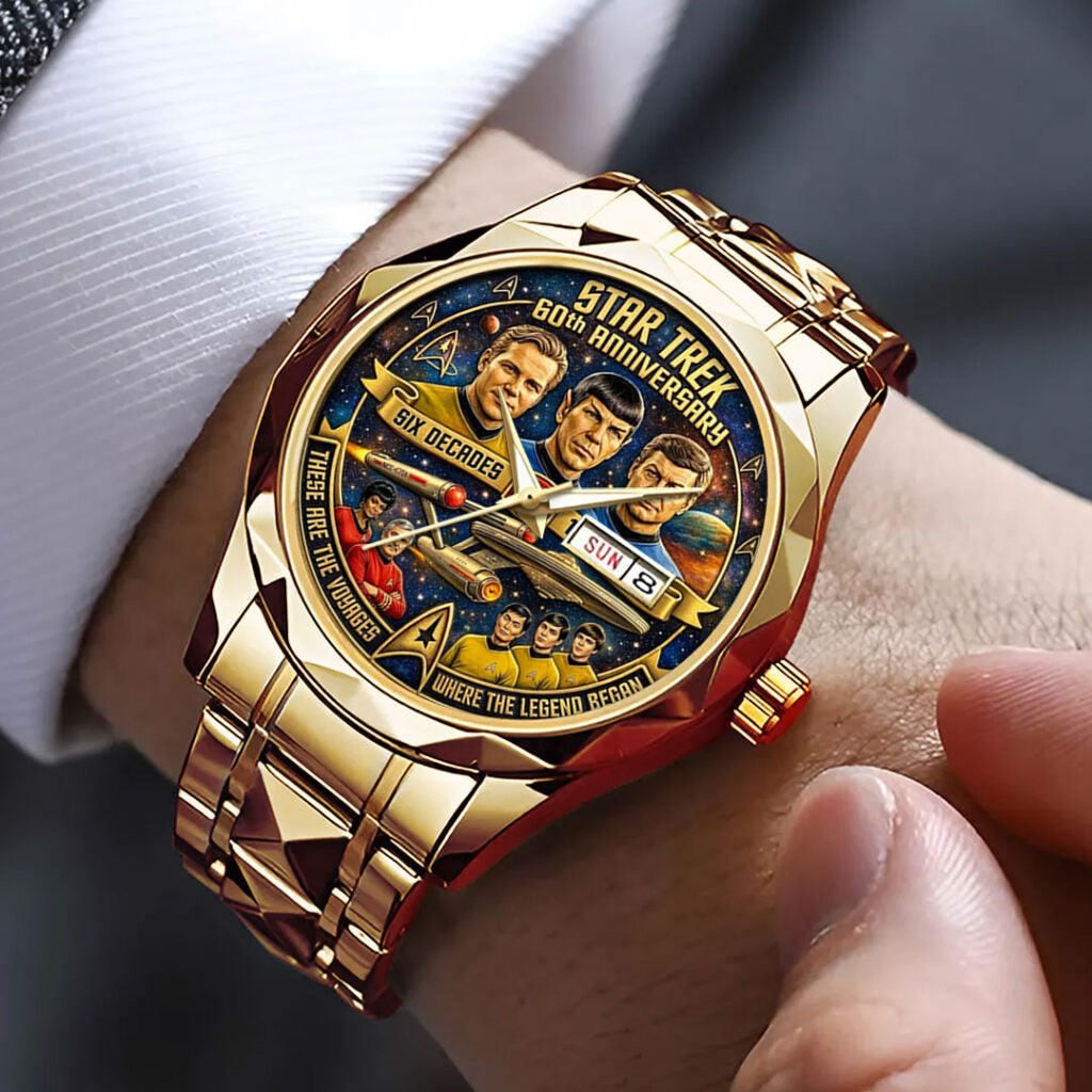 Star Trek 60th Anniversary 2026  Alloy Luxury Quartz Watch - TMTHU4662