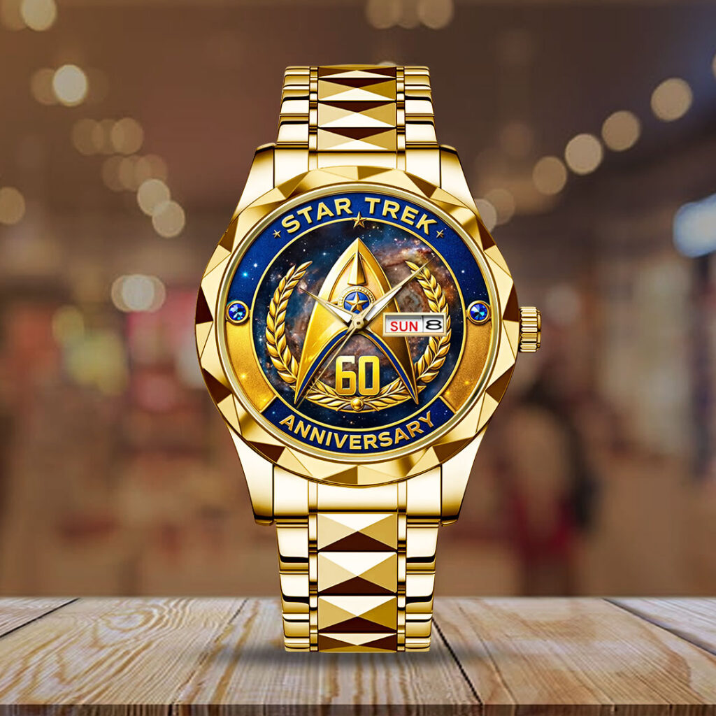 Star Trek 60th Anniversary 2026 Alloy Luxury Quartz Watch - TMTHU4703