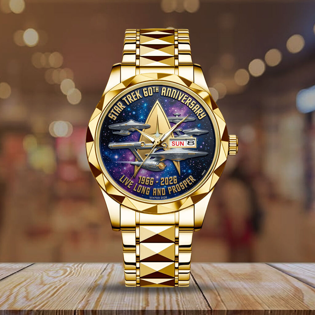Star Trek 60th Anniversary 2026 Alloy Luxury Quartz Watch - TMTHU4824