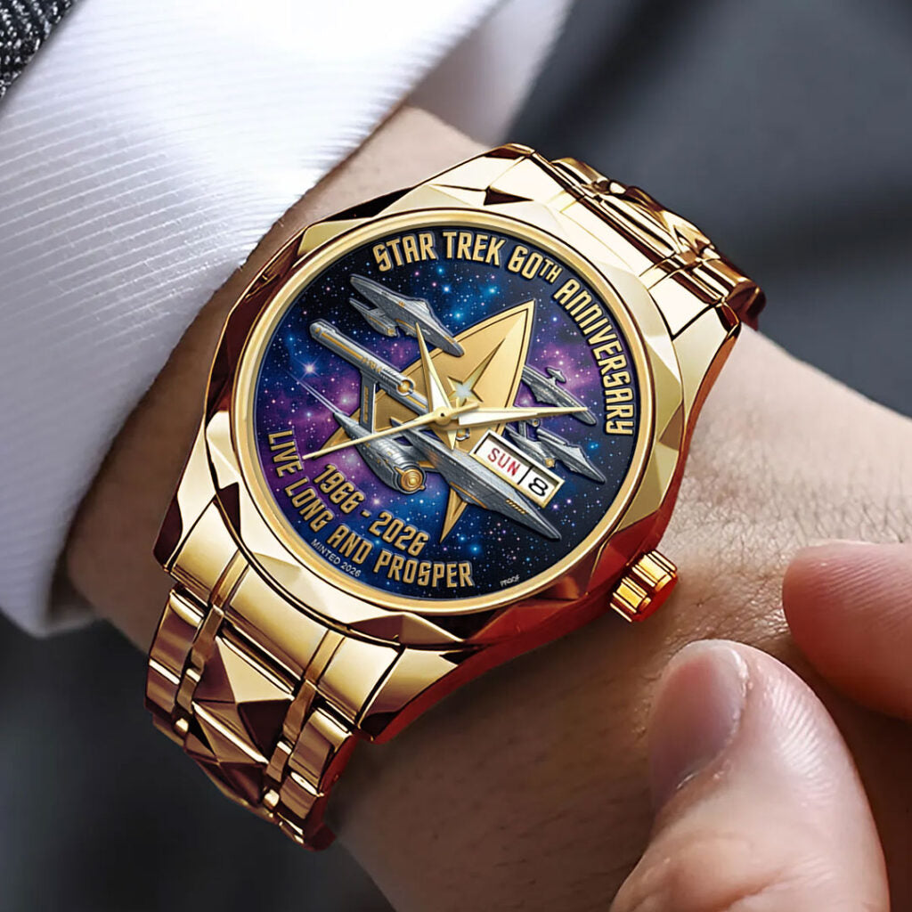 Star Trek 60th Anniversary 2026 Alloy Luxury Quartz Watch - TMTHU4824
