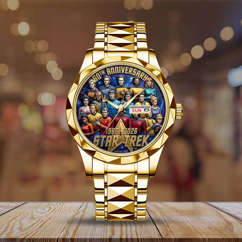 Star Trek 60th Anniversary 2026 Alloy Luxury Quartz Watch - TMTHU4823