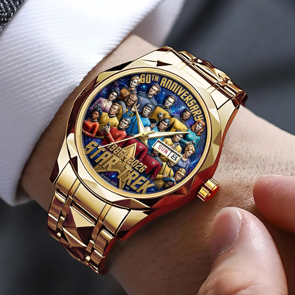 Star Trek 60th Anniversary 2026 Alloy Luxury Quartz Watch - TMTHU4823