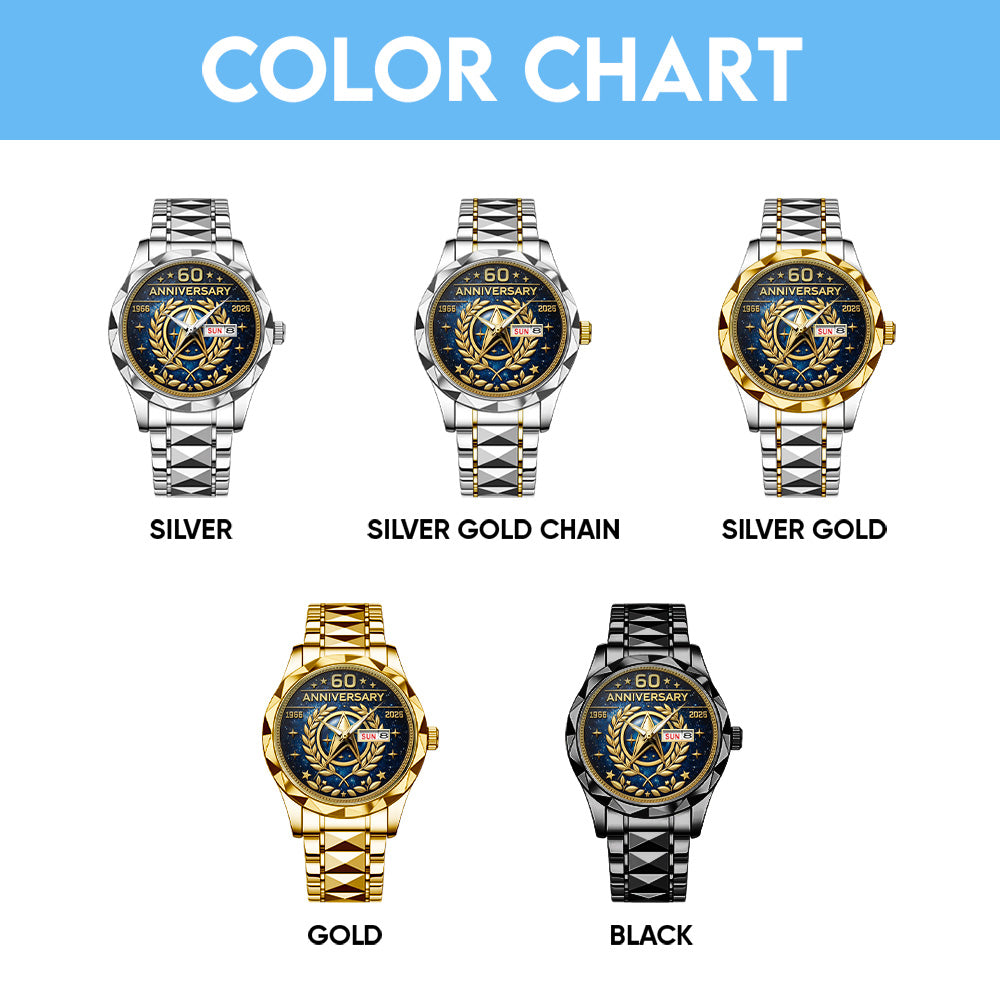 Star Trek 60th Anniversary 2026 Alloy Luxury Quartz Watch - TMTHU4865