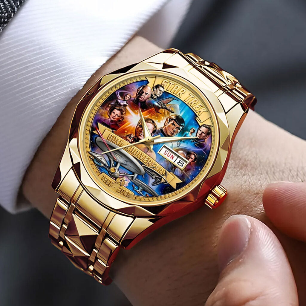 Star Trek 60th Anniversary 2026 Alloy Luxury Quartz Watch - TMTHU4867