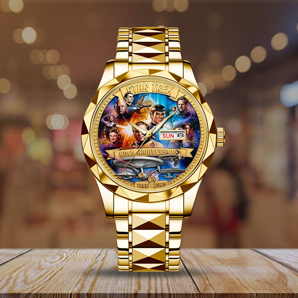 Star Trek 60th Anniversary 2026 Alloy Luxury Quartz Watch - TMTHU4867