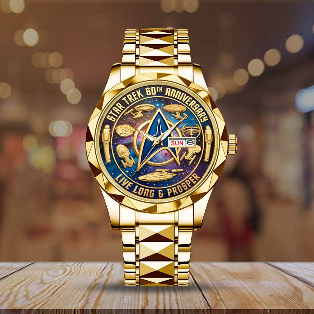Star Trek 60th Anniversary 2026 Alloy Luxury Quartz Watch - TMTHU4986