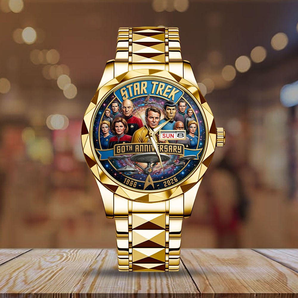 Star Trek 60th Anniversary 2026 Alloy Luxury Quartz Watch - TMTHU5014