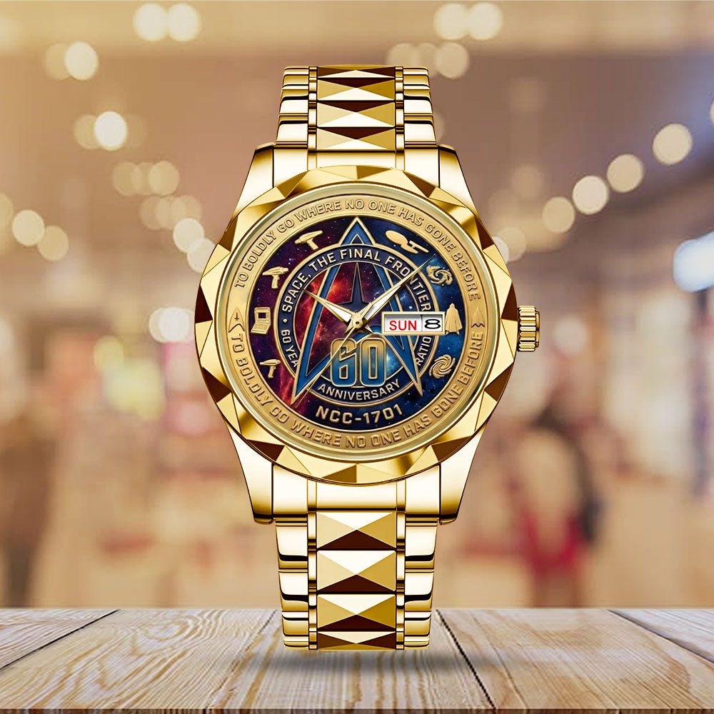 Star Trek 60th Anniversary 2026 Alloy Luxury Quartz Watch - TMTHU5343