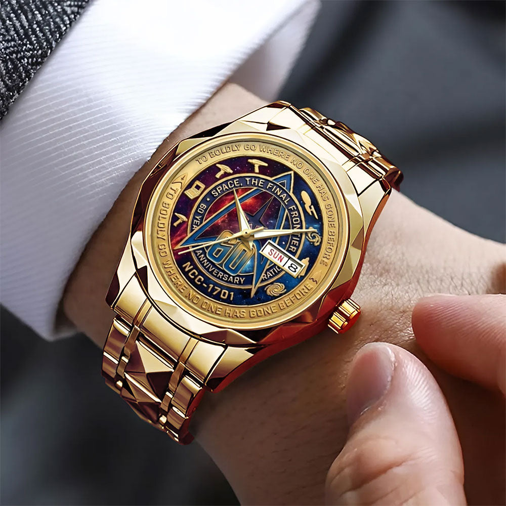 Star Trek 60th Anniversary 2026 Alloy Luxury Quartz Watch - TMTHU5343