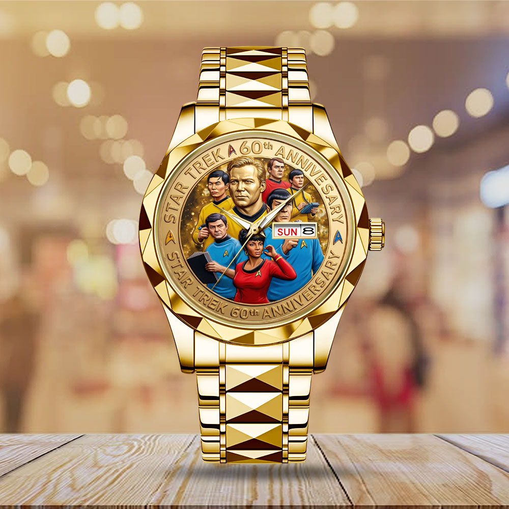 Star Trek 60th Anniversary 2026 Alloy Luxury Quartz Watch - TMTHU5346