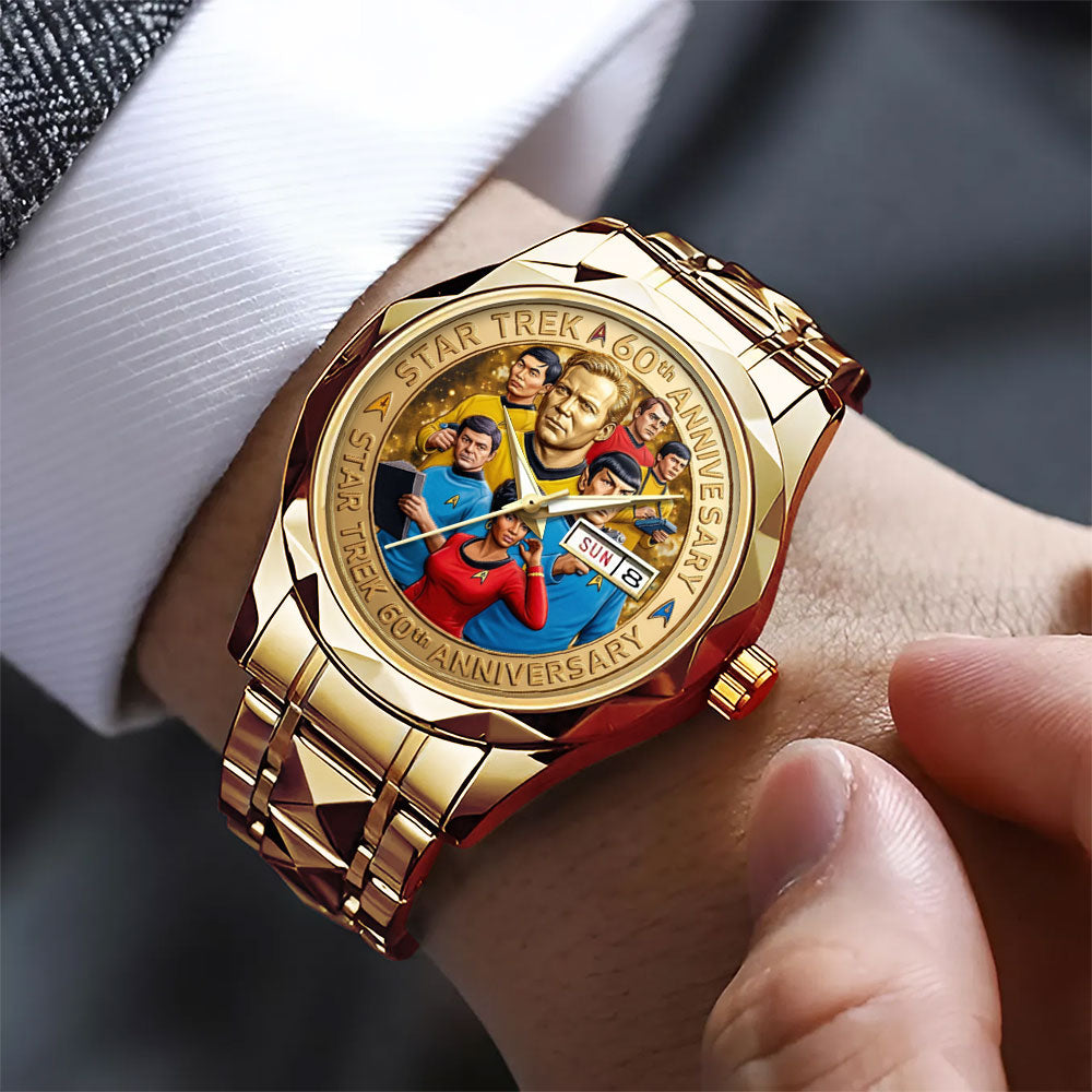 Star Trek 60th Anniversary 2026 Alloy Luxury Quartz Watch - TMTHU5346