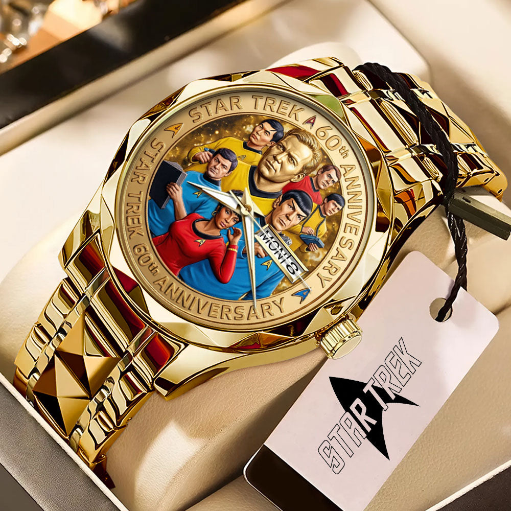 Star Trek 60th Anniversary 2026 Alloy Luxury Quartz Watch - TMTHU5346
