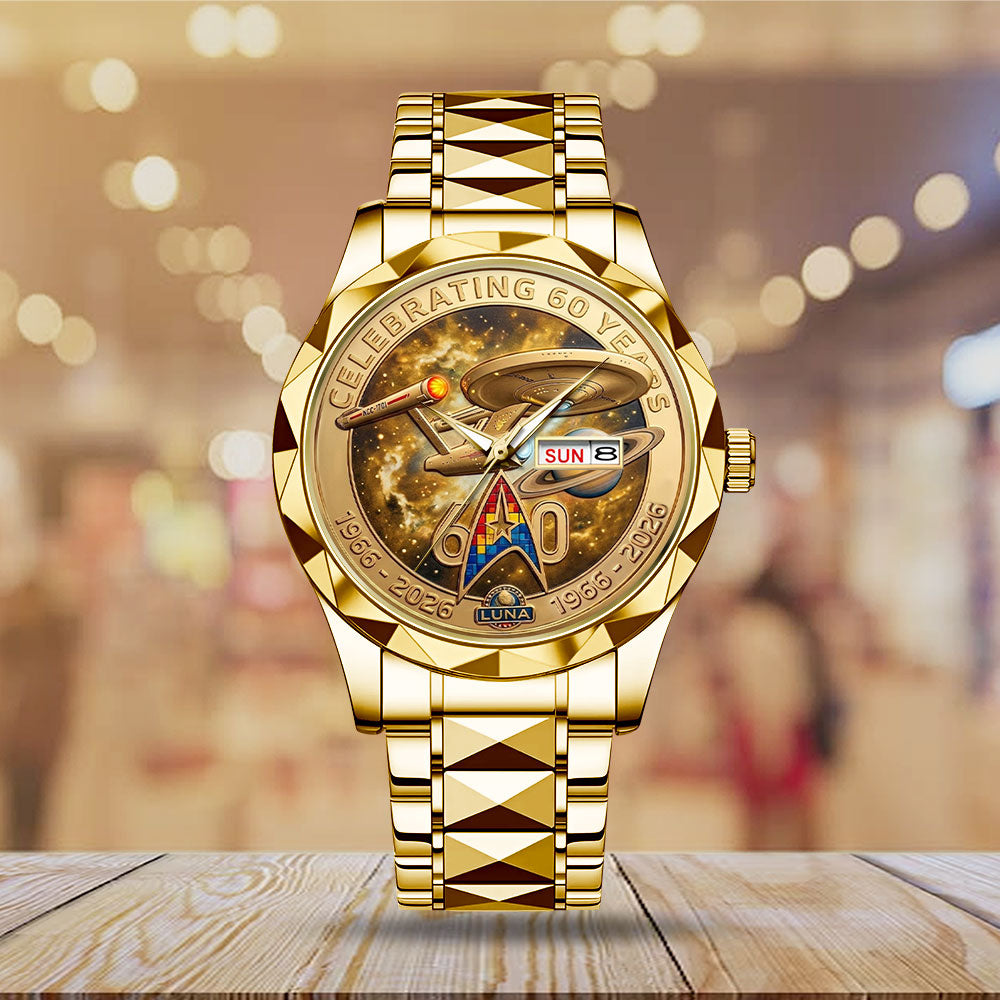 Star Trek 60th Anniversary 2026 Alloy Luxury Quartz Watch - TMTHU5349