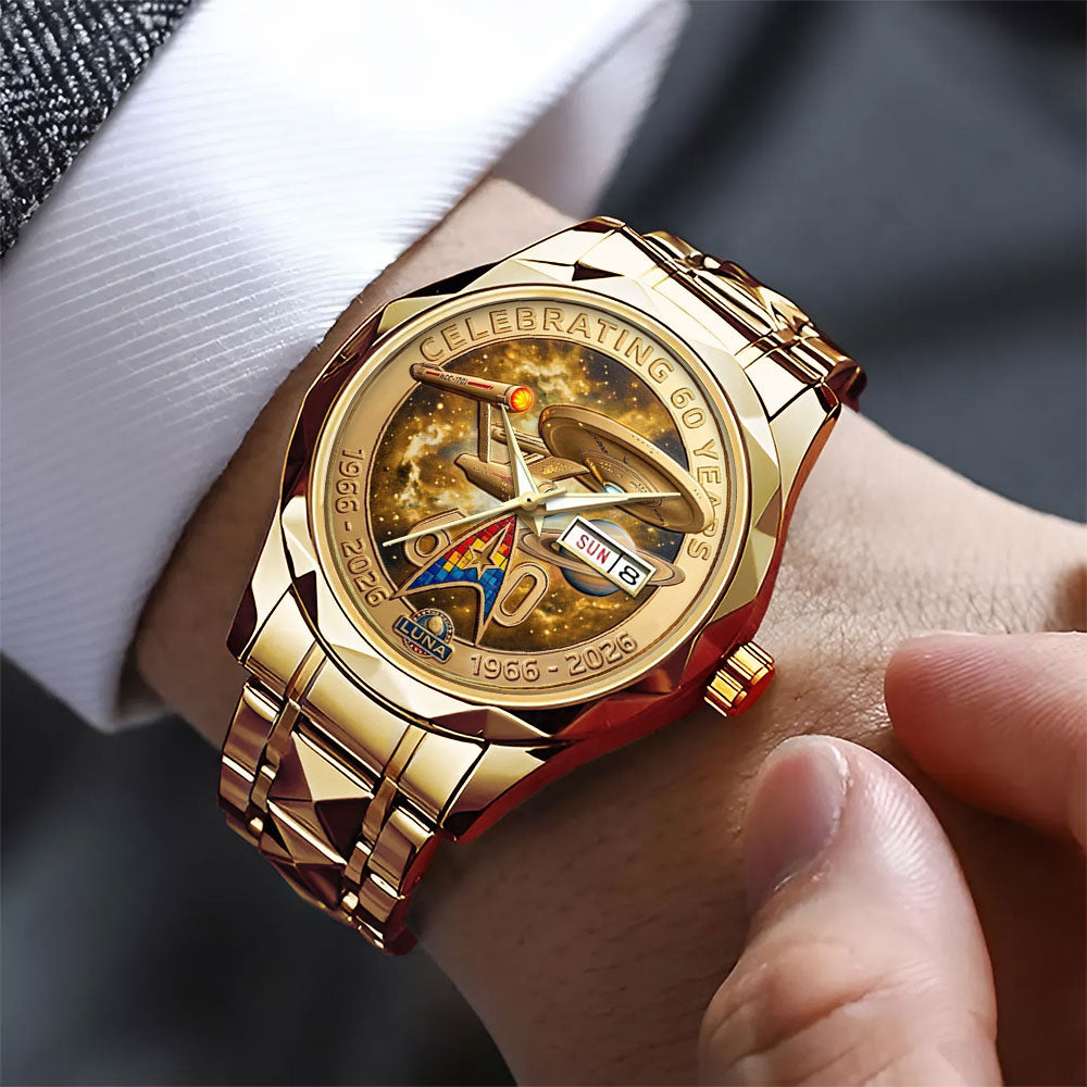 Star Trek 60th Anniversary 2026 Alloy Luxury Quartz Watch - TMTHU5349