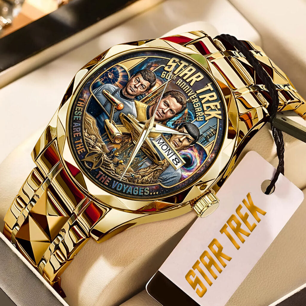 Star Trek 60th Anniversary 2026 Alloy Luxury Quartz Watch - TMTHU5578