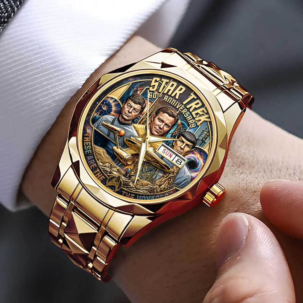 Star Trek 60th Anniversary 2026 Alloy Luxury Quartz Watch - TMTHU5578