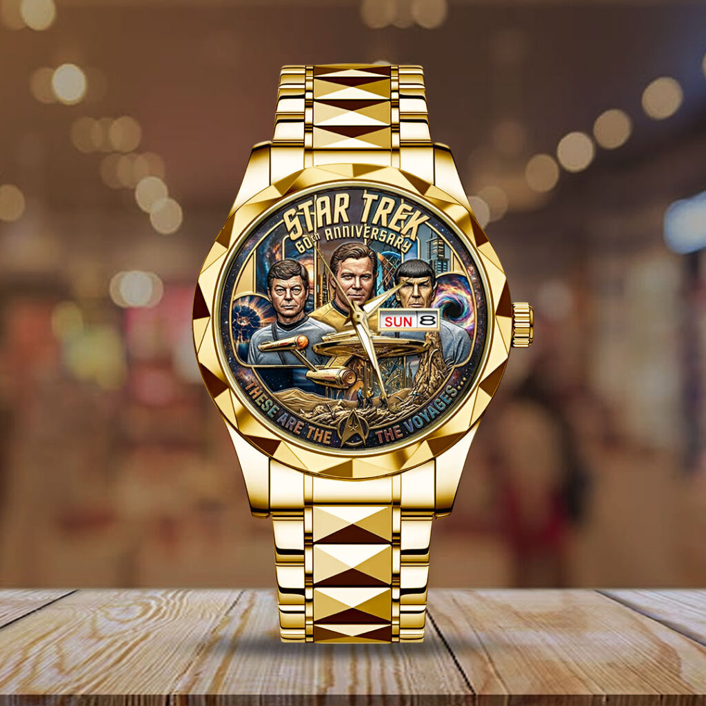 Star Trek 60th Anniversary 2026 Alloy Luxury Quartz Watch - TMTHU5578