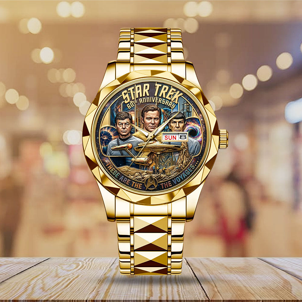 Star Trek 60th Anniversary 2026 Alloy Luxury Quartz Watch - TMTHU5594