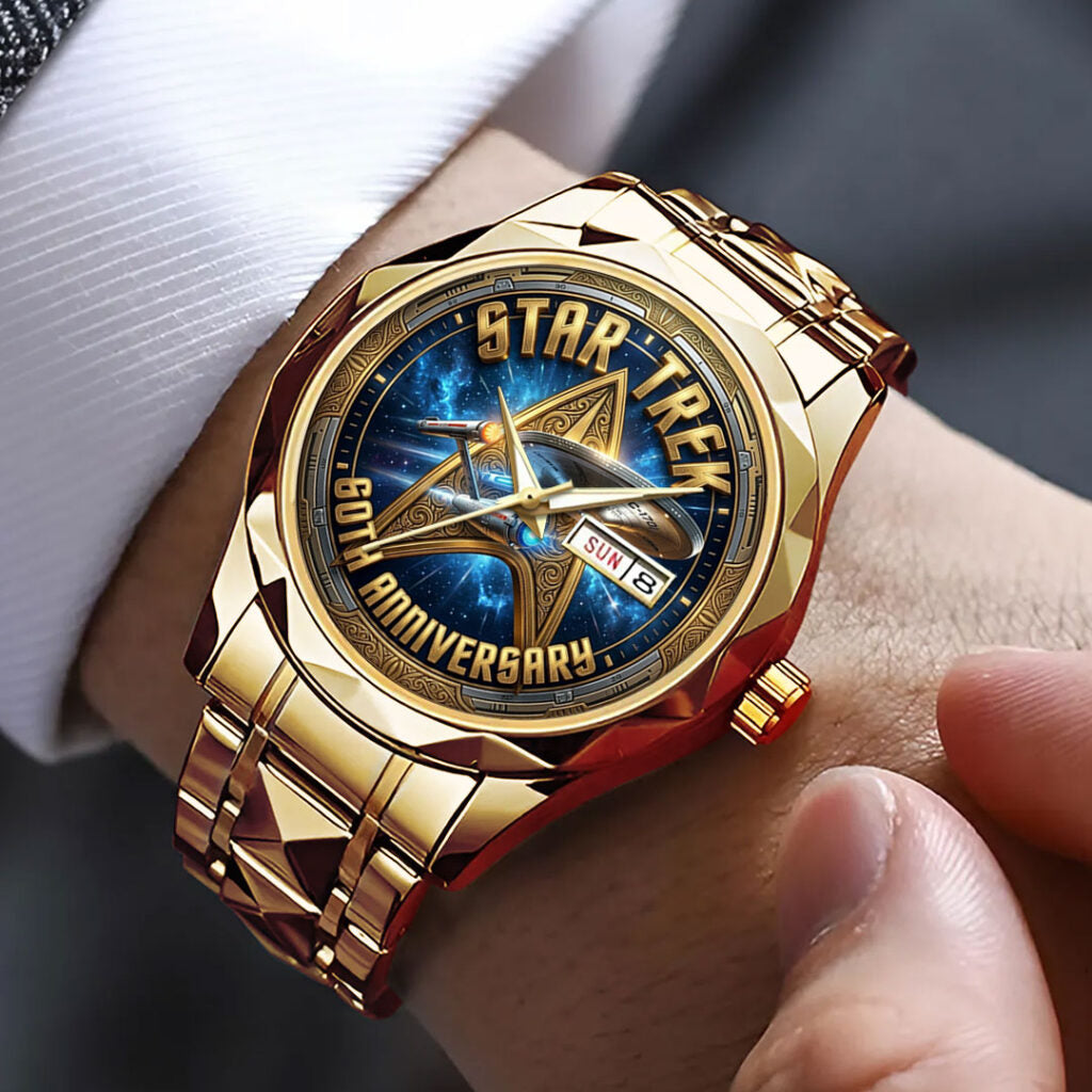 Star Trek 60th Anniversary 2026 Alloy Luxury Quartz Watch - TMTHU6167