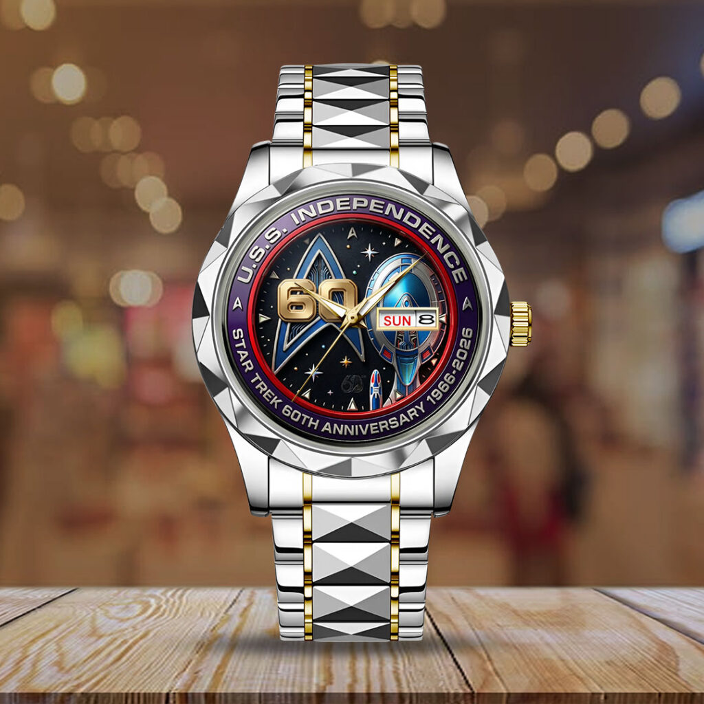 Star Trek 60th Anniversary 2026 Alloy Luxury Quartz Watch - TMTHU6696