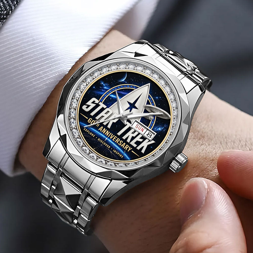 Star Trek 60th Anniversary 2026 Alloy Luxury Quartz Watch - TMTHU6699