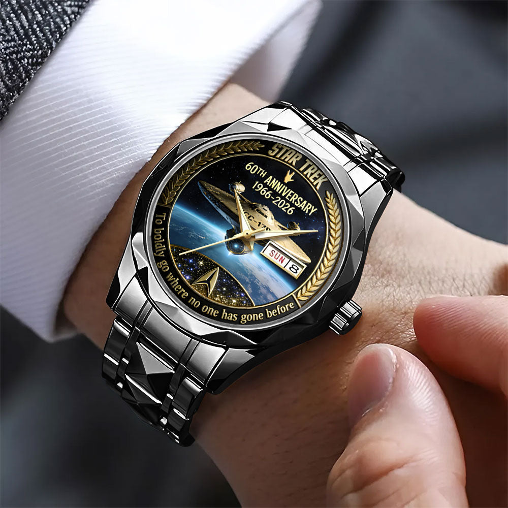 Star Trek 60th Anniversary 2026 Alloy Luxury Quartz Watch - TANTN20864