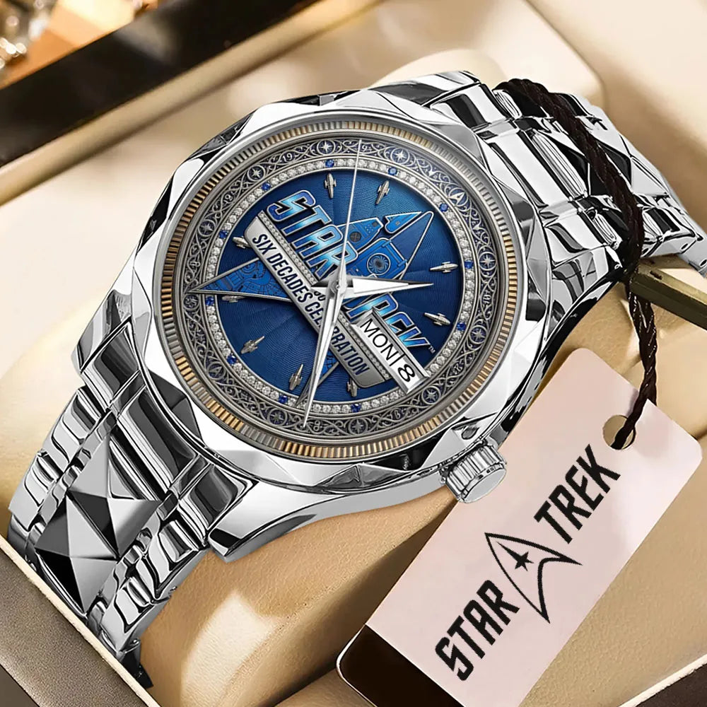 Star Trek 60th Anniversary 2026 Alloy Luxury Quartz Watch - TMTHU6954