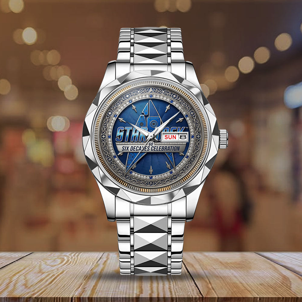Star Trek 60th Anniversary 2026 Alloy Luxury Quartz Watch - TMTHU6954
