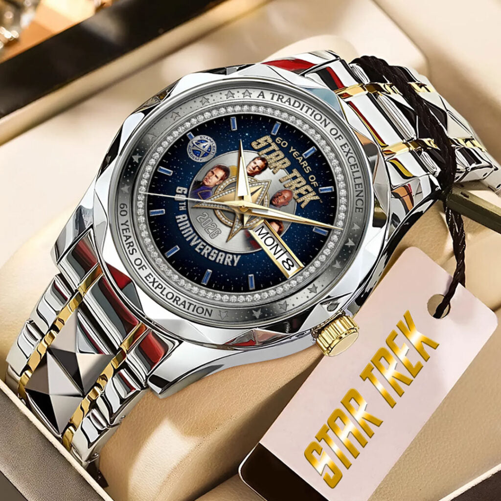 Star Trek 60th Anniversary 2026 Alloy Luxury Quartz Watch - TMTHU6957