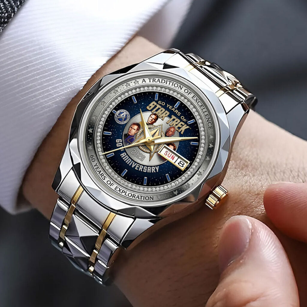 Star Trek 60th Anniversary 2026 Alloy Luxury Quartz Watch - TMTHU6957