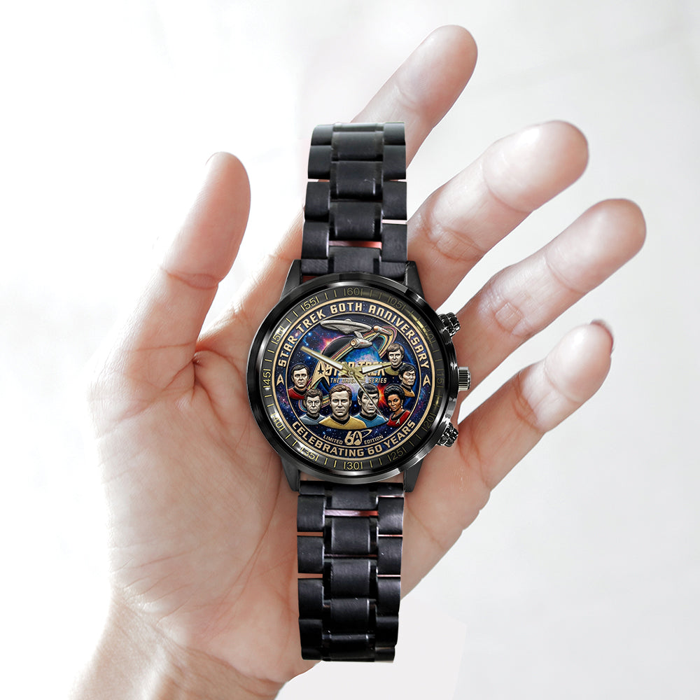 Star Trek 60th Anniversary 2026 Black Stainless Steel Watch - TMTHU4616