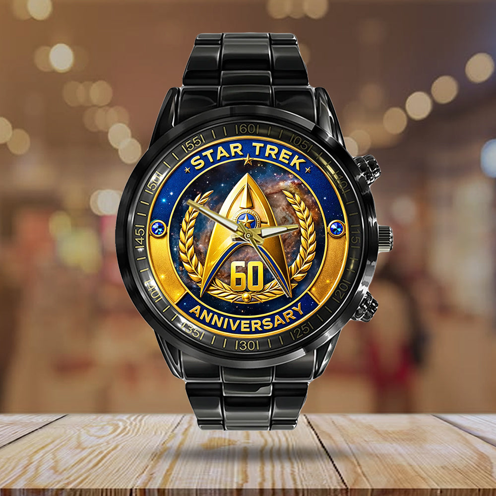 Star Trek 60th Anniversary 2026 Black Stainless Steel Watch - TMTHU4729