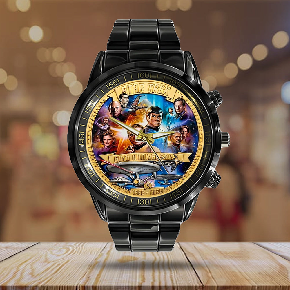 Star Trek 60th Anniversary 2026 Black Stainless Steel Watch - TMTHU4868