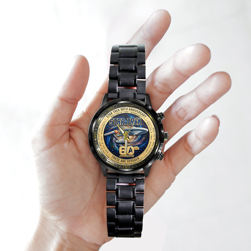 Star Trek 60th Anniversary 2026 Black Stainless Steel Watch - TMTHU4984