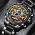 Star Trek 60th Anniversary 2026 Black Stainless Steel Watch - TMTHU4987