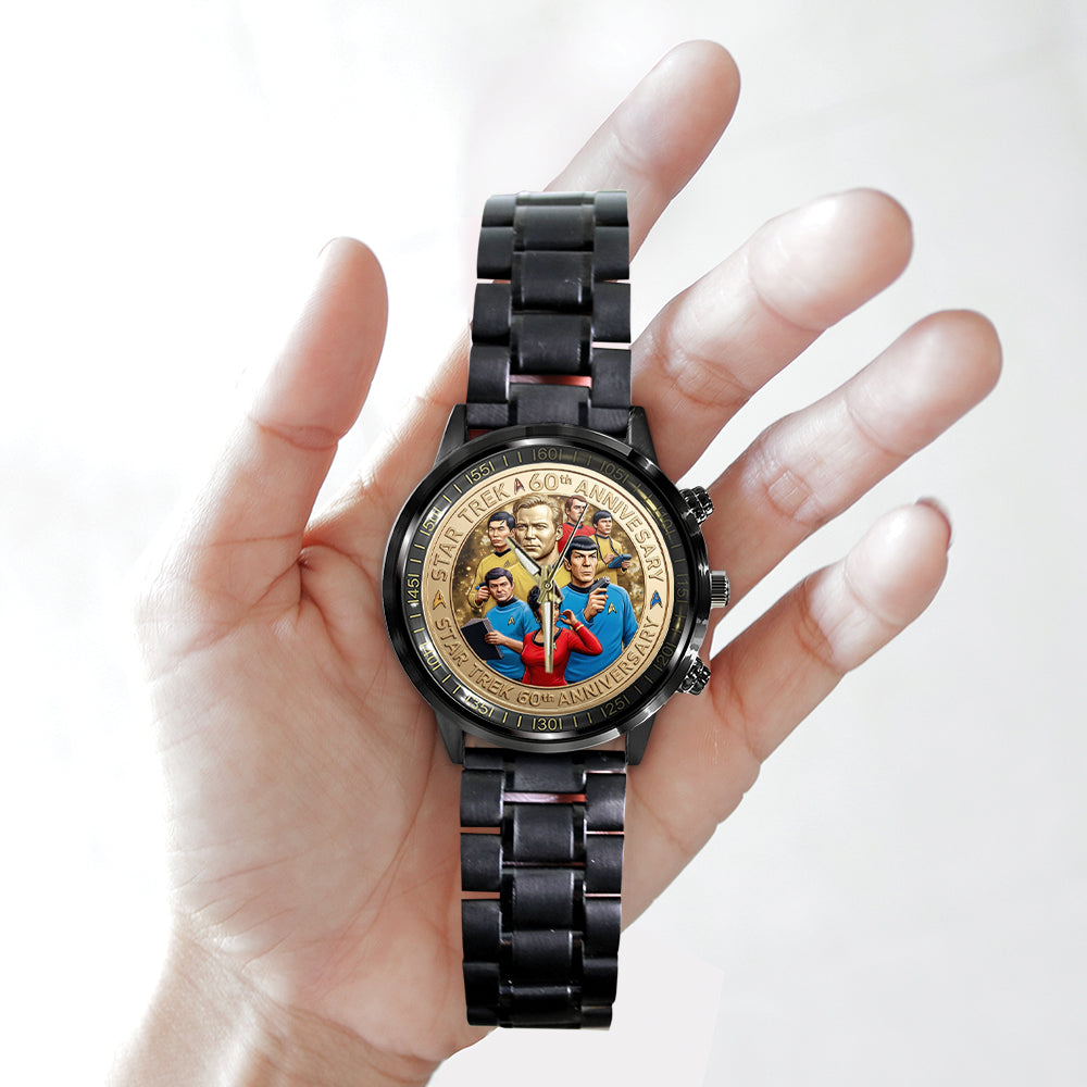 Star Trek 60th Anniversary 2026 Black Stainless Steel Watch - TMTHU5347