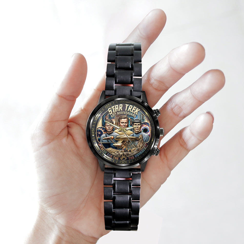 Star Trek 60th Anniversary 2026 Black Stainless Steel Watch - TMTHU5579