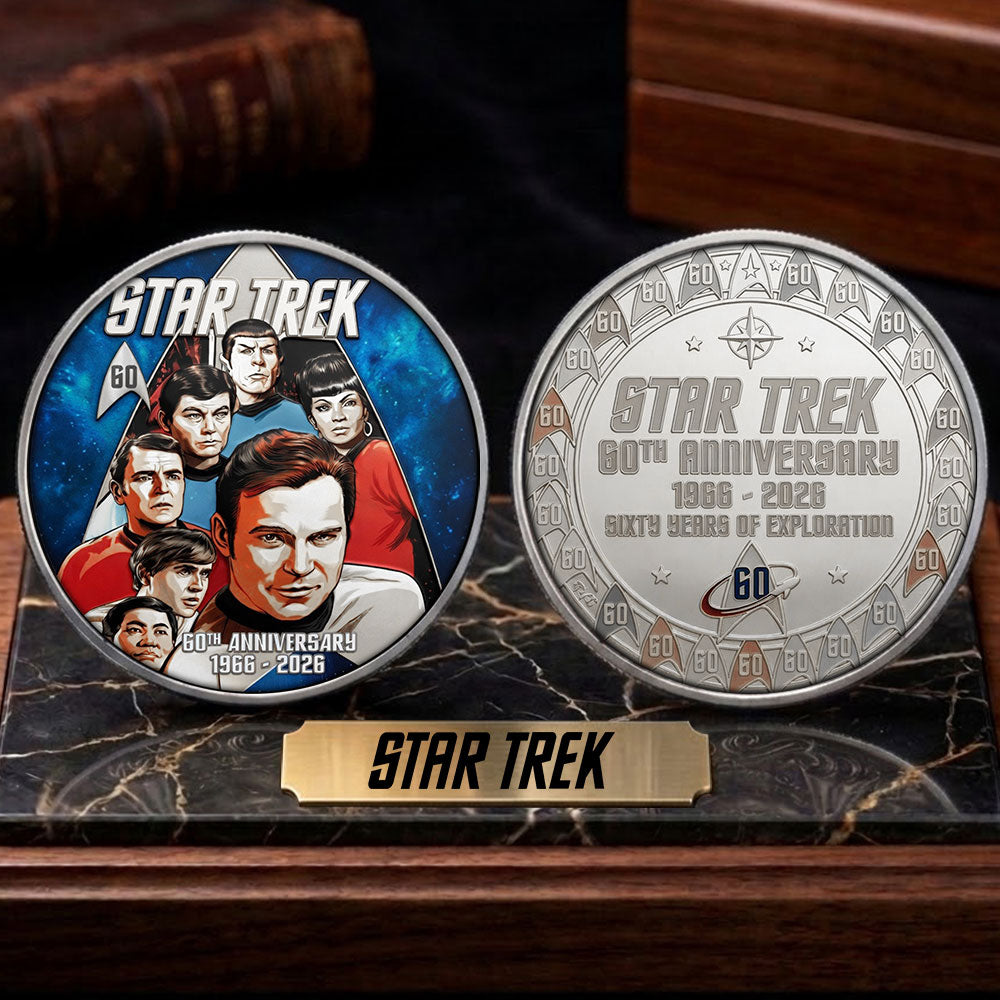 Star Trek 60th Anniversary 2026 Commemorative Coin – TMTHU5967