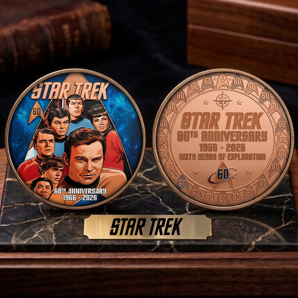 Star Trek 60th Anniversary 2026 Commemorative Coin – TMTHU5967