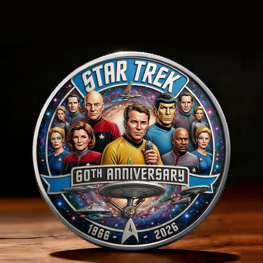 Star Trek 60th Anniversary 2026 Commemorative Coin – TMTHU4841