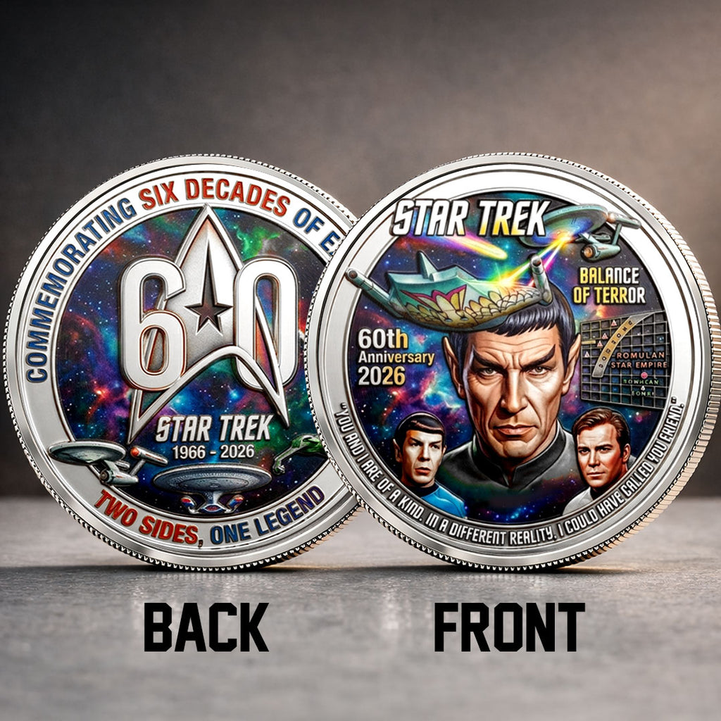 Star Trek 60th Anniversary 2026 Commemorative Coin – TMTHU5354