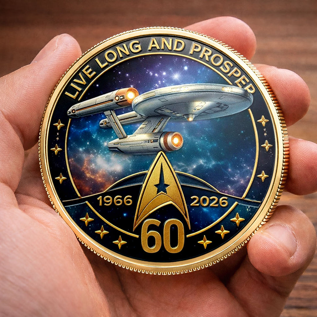 Star Trek 60th Anniversary 2026 Commemorative Coin – TMTHU5382