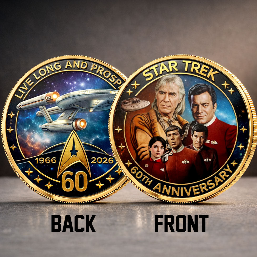 Star Trek 60th Anniversary 2026 Commemorative Coin – TMTHU5382